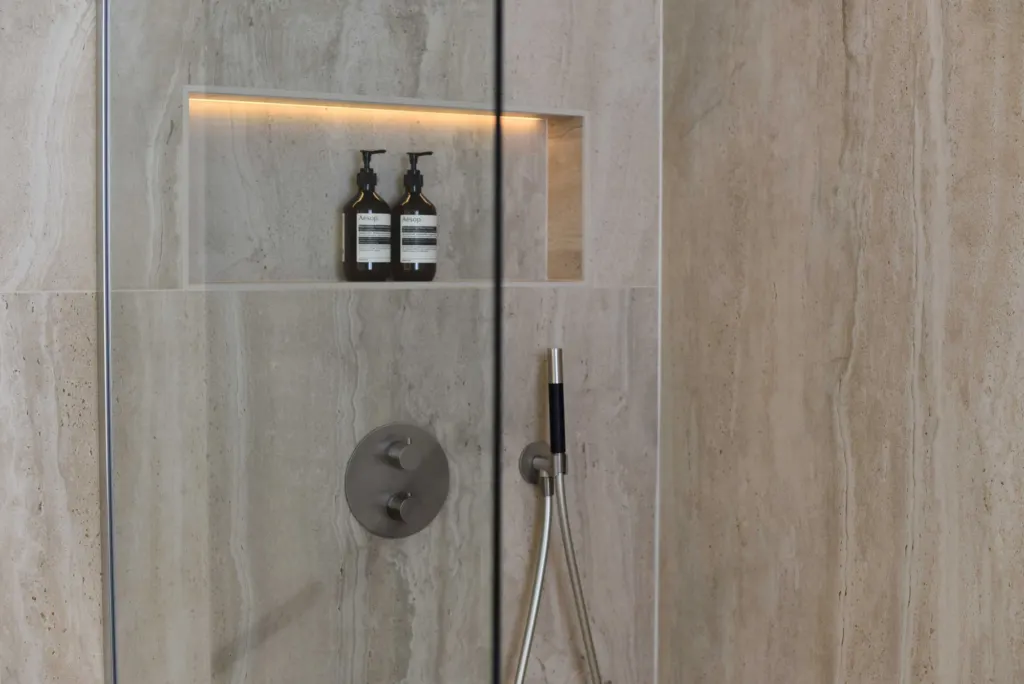 Badkamer met inloopdouche